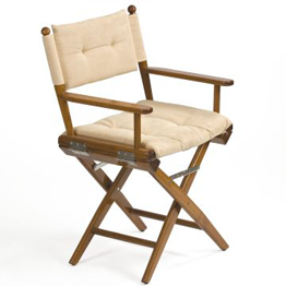 Cream Cushions For Teak Chairs (3262 A)