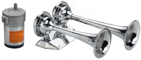 DUAL TRUMPET AIR HORN 12V