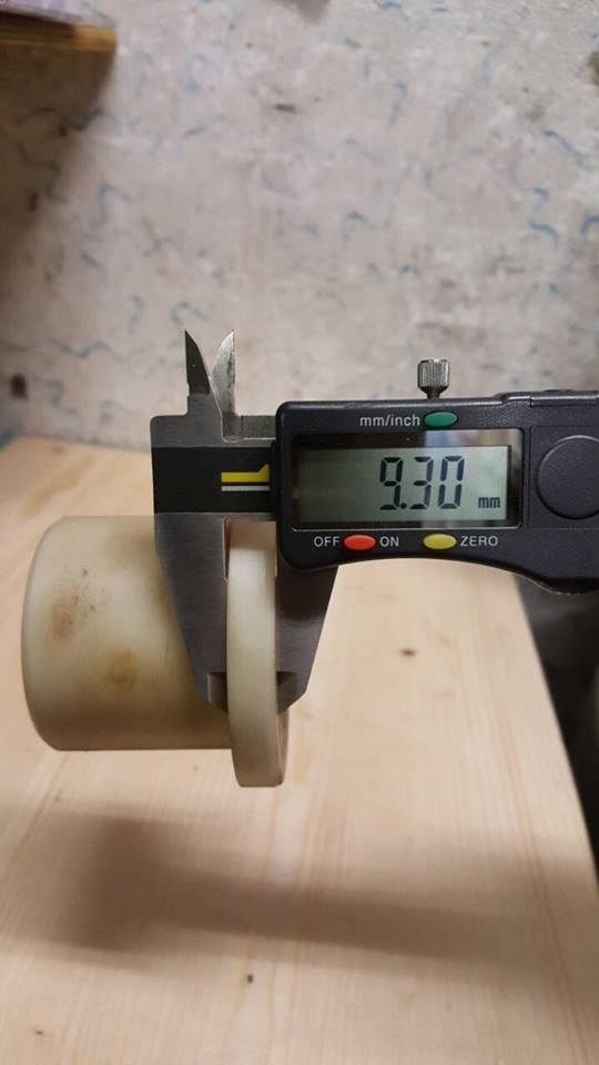 RUDDER UPPER BEARING TOP HAT F43