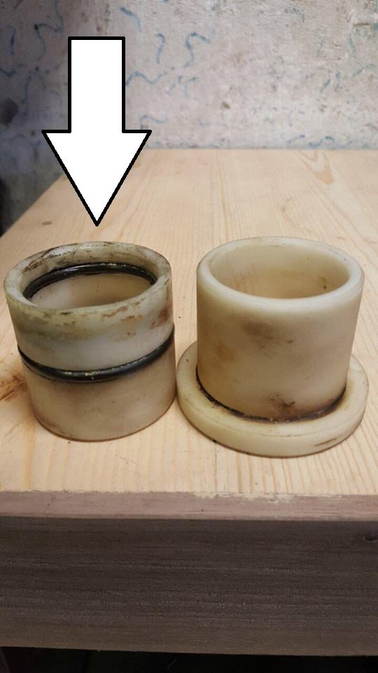 RUDDER LOWER BEARING POLY F43