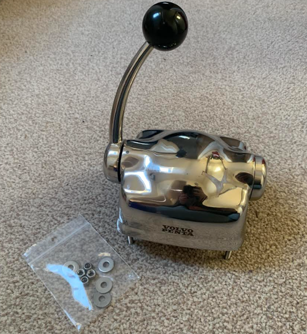 Volvo Penta Single Station Control Lever for Top Installation Single with Neutral Switch