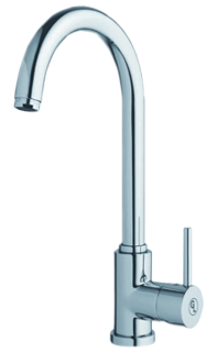 DECK SINK MIXER TAP, SWIVEL SPOUT