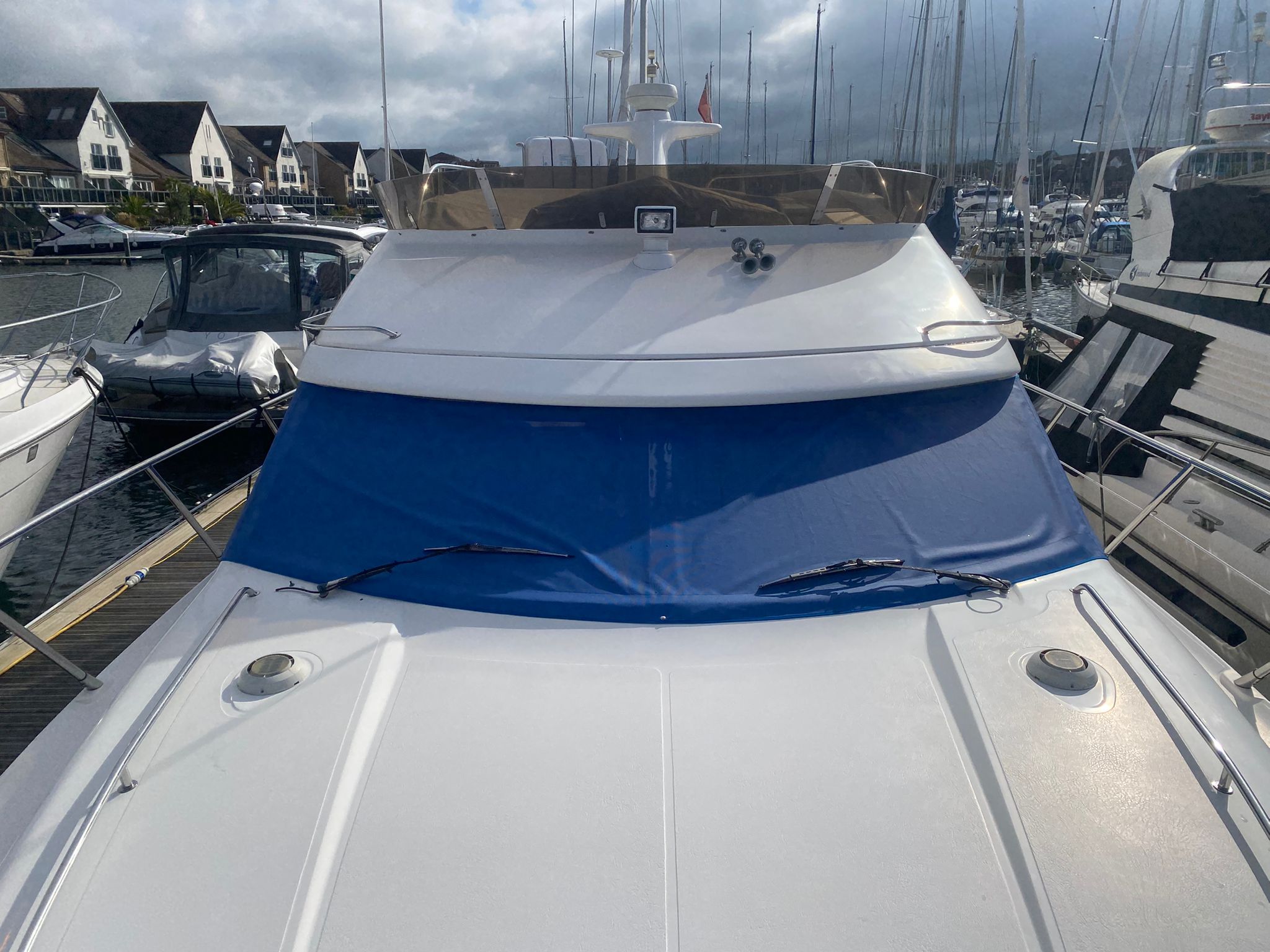 Sealine F43 Mesh Windscreen Cover