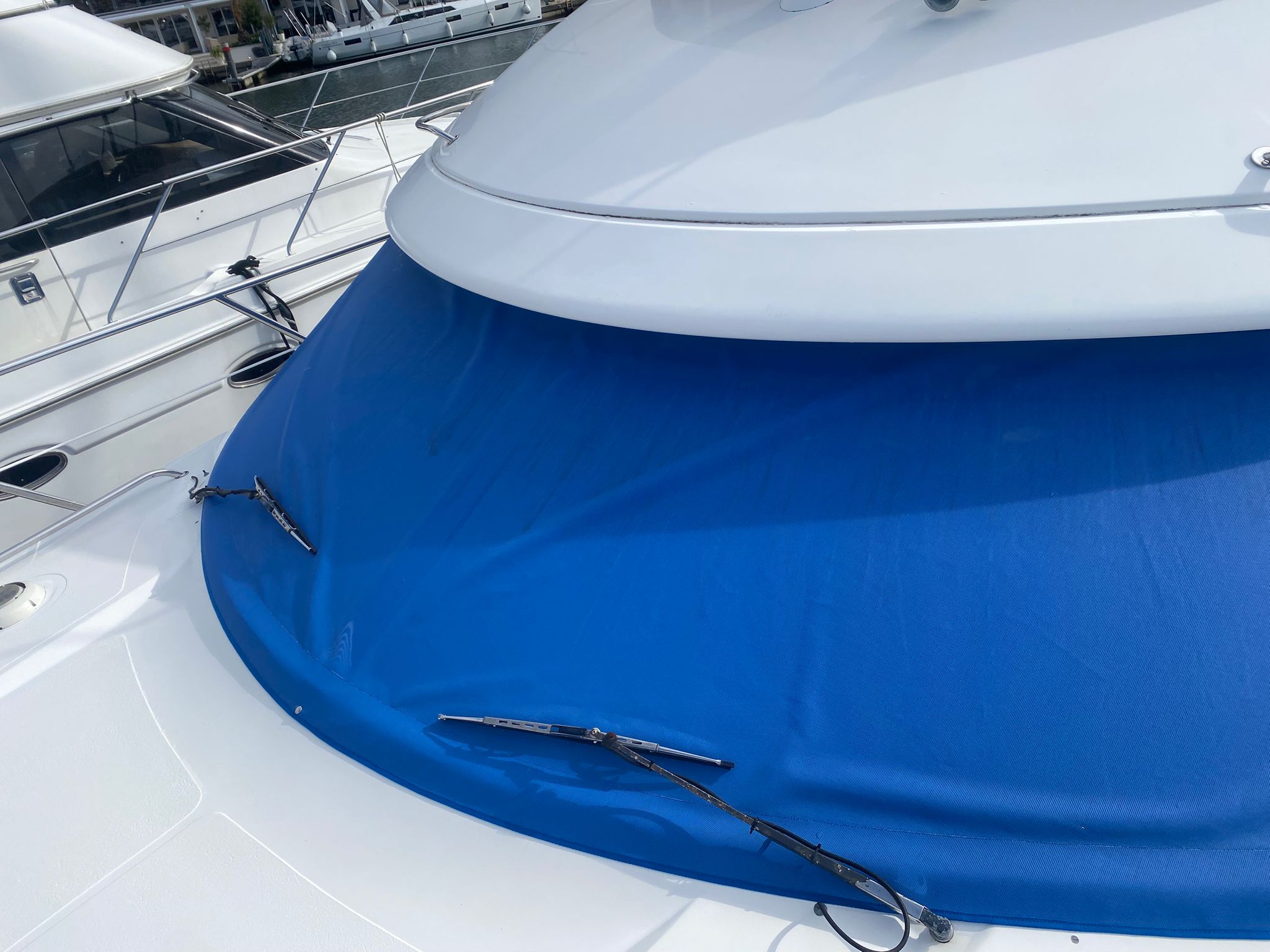 Sealine F43 Mesh Windscreen Cover