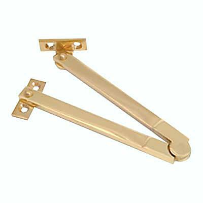 BRASS JOINTED STAY 4" (PR) HINGED