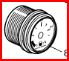 VOLVO PENTA EVC-D FUEL GAUGE 12V 874911