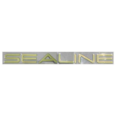 Sealine 3D Gold/Chrome Emblem