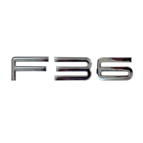 Sealine F36 Chrome Emblem