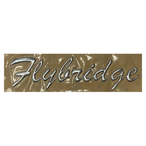 Sealine Flybridge Chrome Emblem
