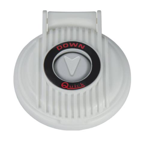 Quick Covered Foot Switch (White Down)