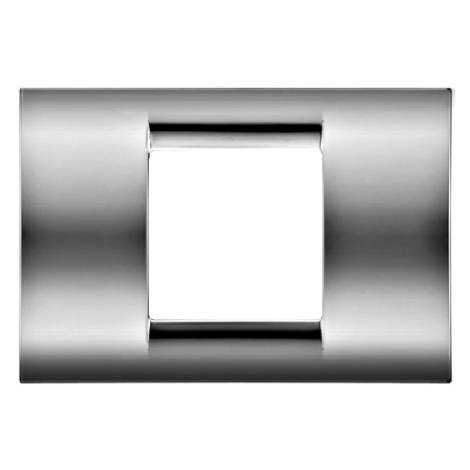 Gewiss Chrome Face Plate 2 Gang