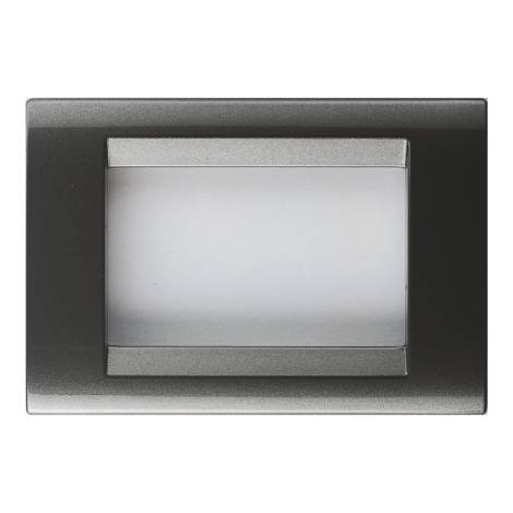 Gewiss 4 Gang Face Plate (Slate)