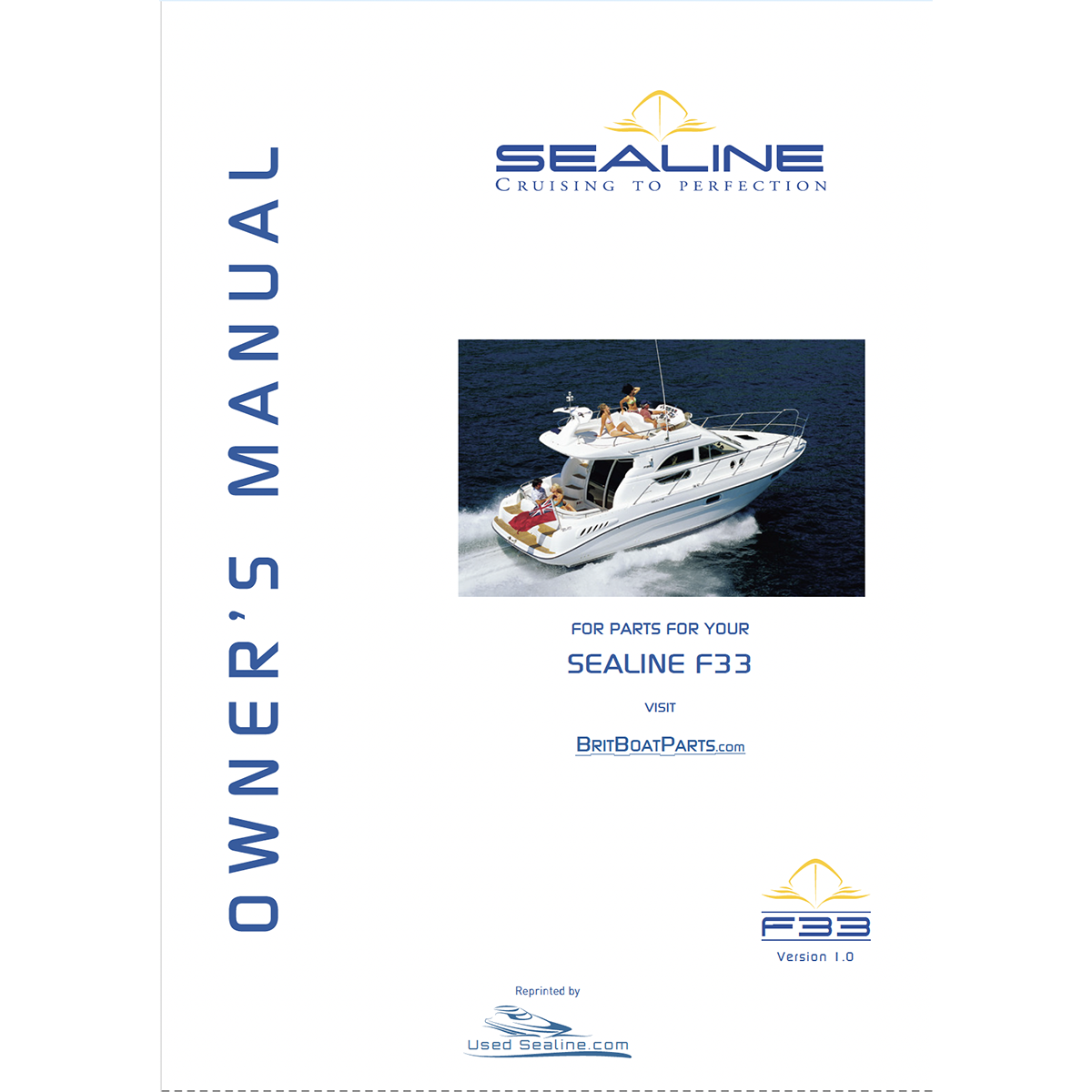 Sealine F Series Downloadable Owner's Manual