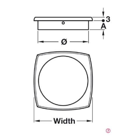 Flush Inset Handle, Brass, Finger Pull