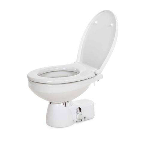 Jabsco Quiet Flush Regular Bowl Fresh Water Electric 24V Toilet