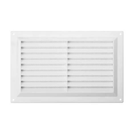 White Plastic Louvre Ventilator (Different Sizes)