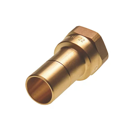 Hep2O HX30/22 Female Iron Socket Adaptor Brass