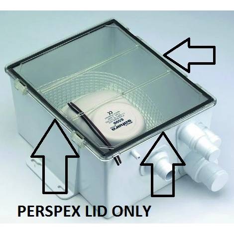 Attwood S500 Sahara Shower Sump Replacement Perspex Lid Only