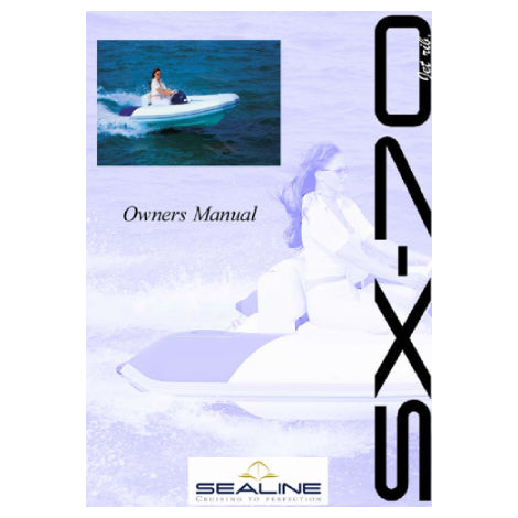 Sealine SX-70 Jet Rib Owners Manual - Printed