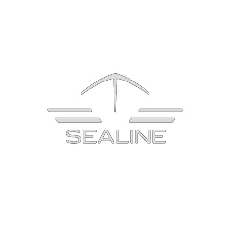 Sealine 3D Chrome Logo Large Emblem