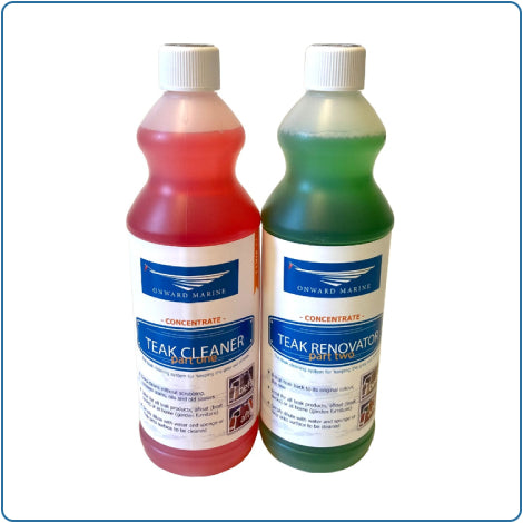 Teak Cleaner and Renovator Pack