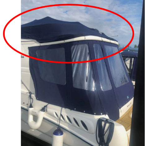 Sealine F33 (330 Statesman) Flybridge Cover