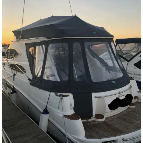 Sealine F37 Rear Enclosure Boat Canopy