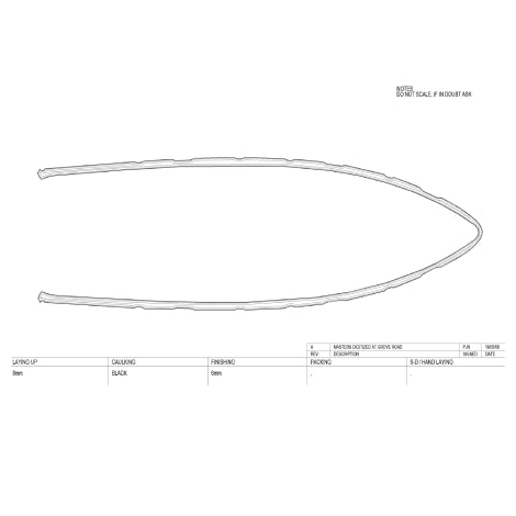 Sealine SC38 Side Deck Teak Set