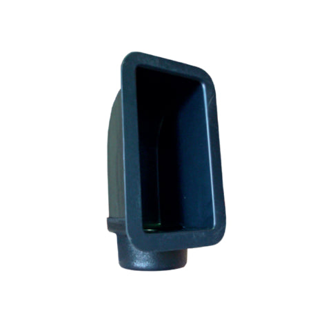 Transition Box 200 x 100mm (8X4"), 125mm (5") Ring End