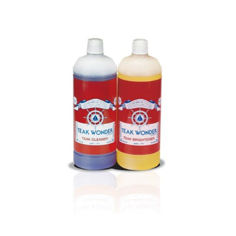 Teak Wonder Cleaner & Brightener Combo Pack (2 X 1LT)