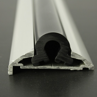 63mm Aluminium Anodised Rubbing Strake Fender 12ft Long