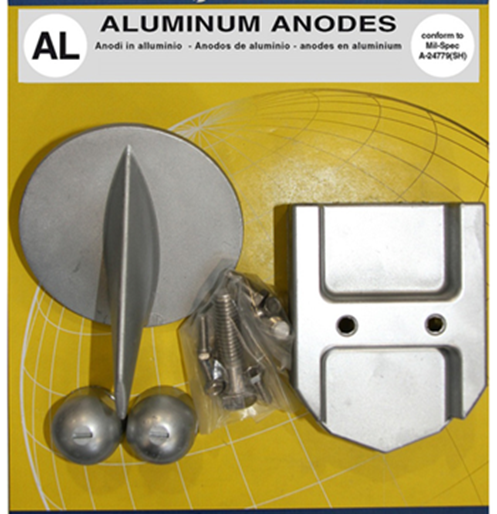 Anode Set for Mercruiser Alpha 1 Generation 1 Aluminium