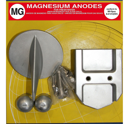 Anode Set for Mercruiser Alpha 1 Generation 1 Magnesium