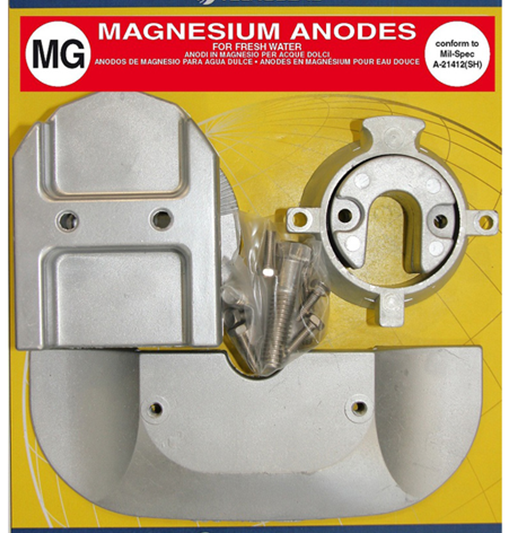 Anode Set for Mercruiser Alpha 1 Generation 2 Magnesium