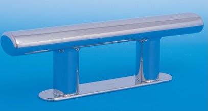 10" S/STEEL OVAL DECK CLEAT