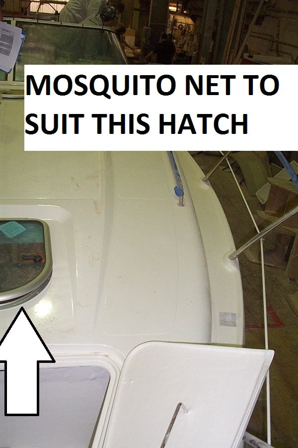 Sealine S34 Mk4 Hatch Mosquito Net