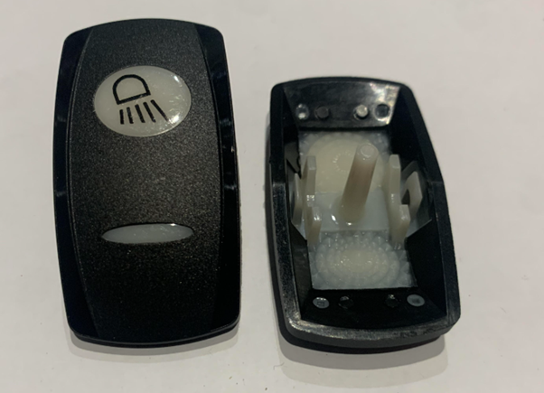 Carling Contura V Deck / Down Light Switch Top / Legend