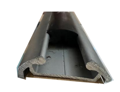 50mm Aluminium Anodised Rubbing Strake Fender (12ft Long)