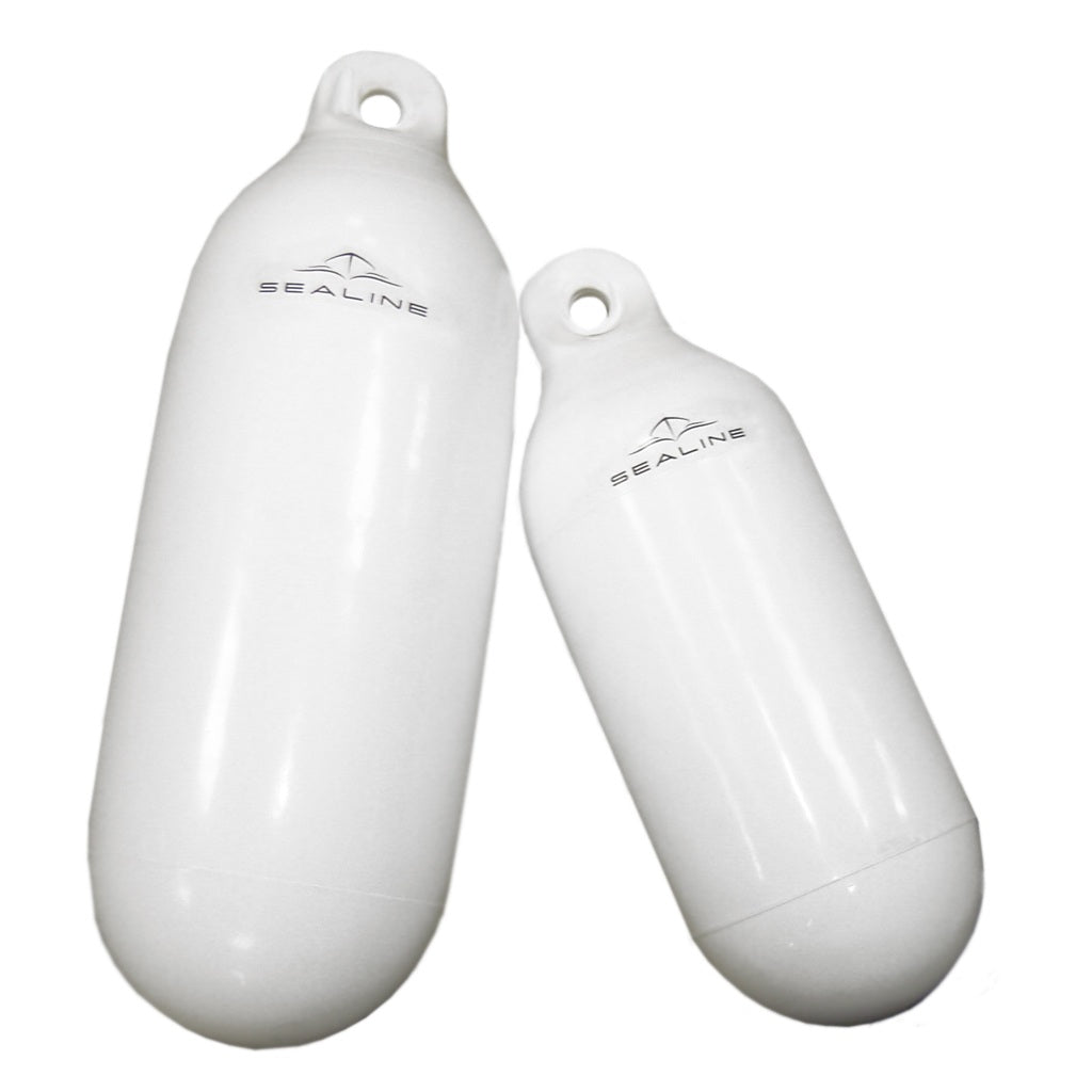 8"x22" All White Fender with New Logo