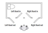 McCOY LOCK ENGINE RIGHT OUT/LEFT IN