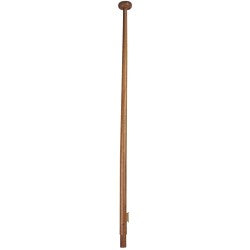 RED ENSIGN FLAGSTAFF MAHOGANY 100CM X 25MM