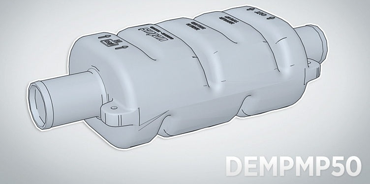 GENERATOR/EXHAUST MP50 PLASTIC MUFFLER