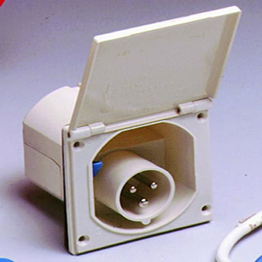 Replacement for Hella Flush Shore Socket 3 Pole