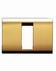 Gewiss Gold Face Plate 1 Gang