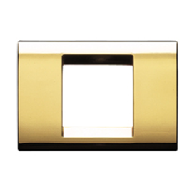 Gewiss Gold Face Plate 2 Gang