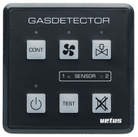 VETUS GAS DETECTOR WITH CARBON MONOXIDE DETECTION
