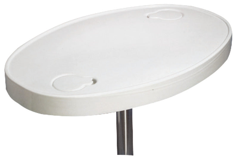 Oval Table White 77cm x 5cm