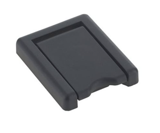 Black Plastic Spring Loaded Escutcheon