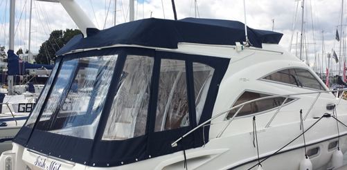 Sealine F34 Flybridge Tonneau Cover