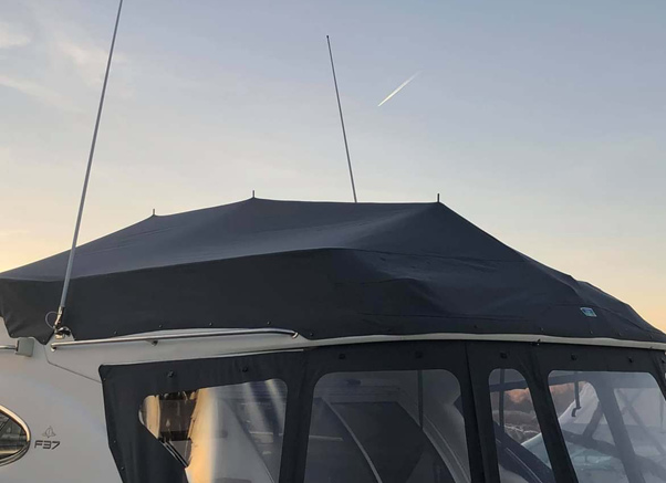 Sealine F37 Flybridge Tonneau Cover